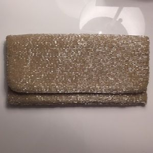 Clutch Handbag Designer: Moyna Beaded & Zipper